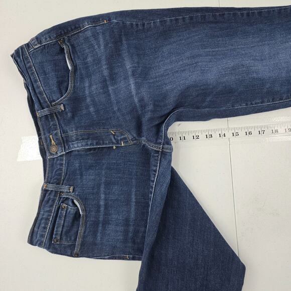 Levi's 515 boocut jeans blue denim size 10 womens 30x32 5391 - Picture 9 of 13